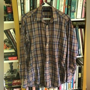 Vintage Hampton Club Plaid Shirt
